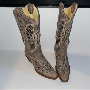 Corral Vintage 8 Western Cowgirl Boots EUC